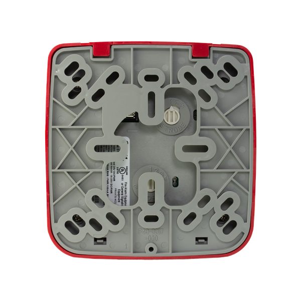 sirena con luz estroboscopica system sensor sys-hs sirena estrobo para panel de alarma contra incendios sirena para sistema deteccion y alarma contra incendios sirena system sensor
