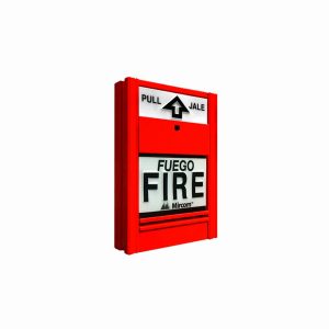 estacion manual para alarma contra incendio simple accion MS-401U estacion manual simple accion estacion manual mircom estacion manual de aluminio estacion manual con perillero estacion manual para alarma contra incendios estacion manual para sistema deteccion y alarma contra incendios