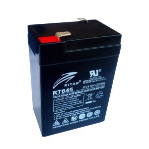 bateria ritar de 6v 4.5ah RT645 seca vrla seca libre de mantenimiento, bateria de 6v 4.5ah bateria repuesto de carrito electrico moto electrica repuesto de balanza electronica