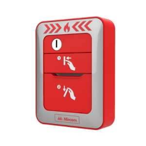 estacion manual para alarma contra incendio simple accion MPS-810U estacion manual simple accion estacion manual mircom estacion manual de aluminio estacion manual con perillero estacion manual para alarma contra incendios estacion manual para sistema deteccion y alarma contra incendios