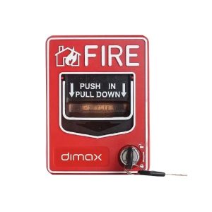Estacion_manual_W031_doble_accion_con llave_reset_firelite fire lite estacion manual para alarma contra incendios estacion manual doble accion reseteable sistemas de alarma convencional