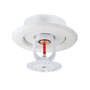 embellecedor para rociador, roseta para rociador, roseta blanco de 1/2, embellecedor de 1/2, embellecedor blanco para rociador contra incendios de 1/2